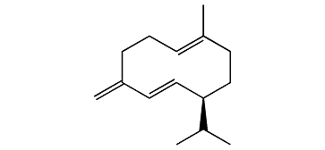 (E,E,S)-1-Methyl-5-methylene-8-(1-methylethyl)-1,6-cyclodecadiene